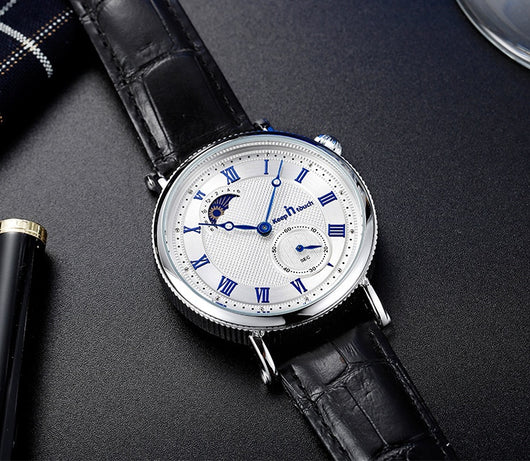 Reloj Deportivo Impermeable Sol Luna Estrella para Hombre - Image 7