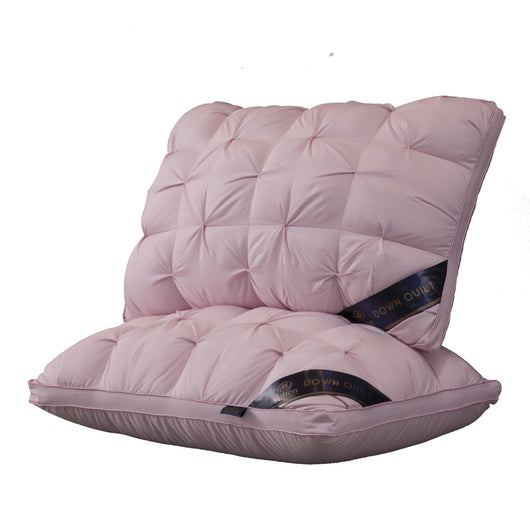 Almohada de Núcleo Velvet Flor Retorcida Plumas - Lujo de Hotel Five-Star - Image 4