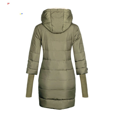 Abrigo Parka Largo con Capucha para Mujer - Tallas Grandes Invierno - Image 5