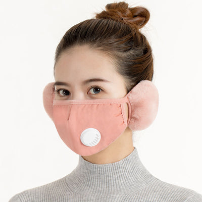 Mascarilla de algodón para mujer con válvula de respiración - Image 6