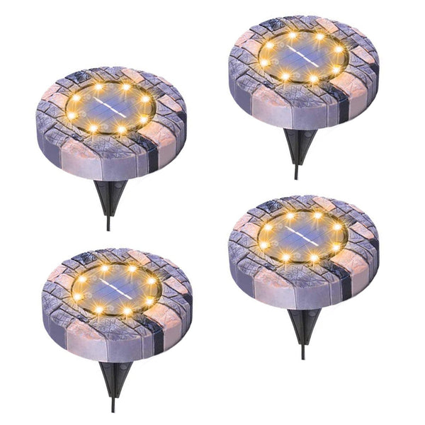 Luz Solar Subterránea de 8 LED