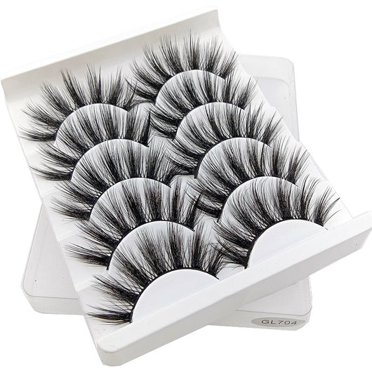 Pestañas Postizas 3D - Pack de 5 Pares Naturales y Suaves - Image 6