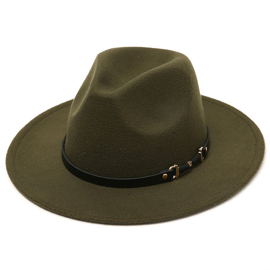 Sombrero Jazz de Ala Ancha en Lana - Estilo Versátil para Cualquier Ocasión - Image 4