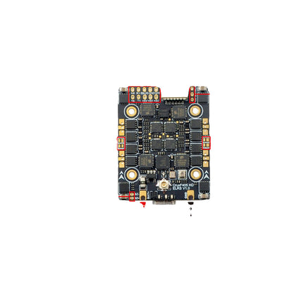 Controlador de Vuelo 3 en 1 con Puerto Serial y Receptor ELRS 2.4GHz - Image 4