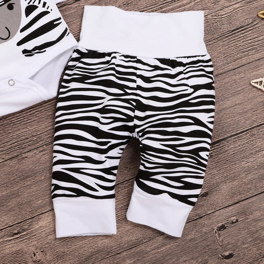 Pijama Enterizo para Bebé con Estampado Cebra - Manga Larga - Image 9