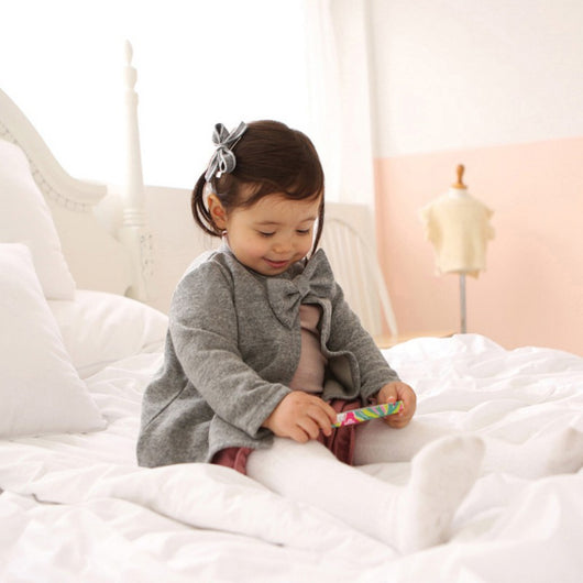 Abrigo Infantil Casual con Moño - Blusa de Algodón Cuello Redondo - Image 8
