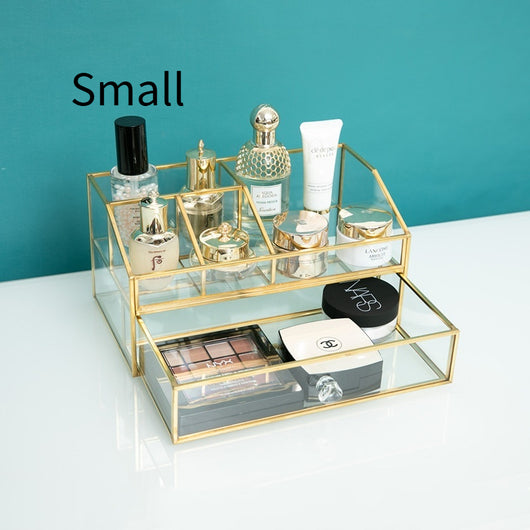 Organizador de Cosméticos en Vidrio Nórdico Luxury - Image 3