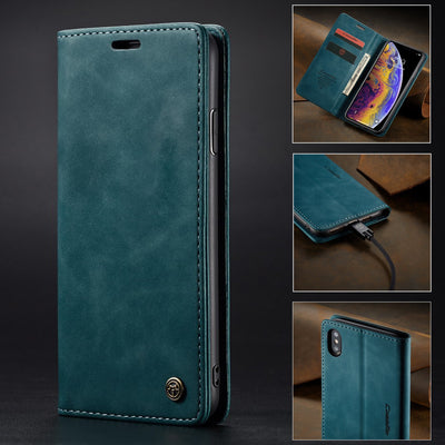 Funda Magnética de Cuero para Teléfono con Cartera Integrada - Image 8