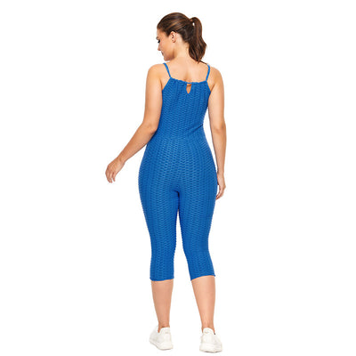 Mono Deportivo Ajustado sin Mangas - Tela Transpirable y Elástica para Yoga - Image 3