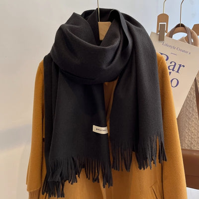 Bufanda Clásica de Invierno para Mujer - Chal Elegante Multiusos - Image 3