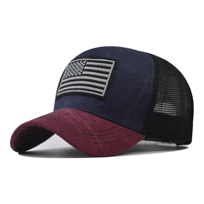 Gorra Hombre Lavada Desgastada Transpirable con Bordado - Image 20