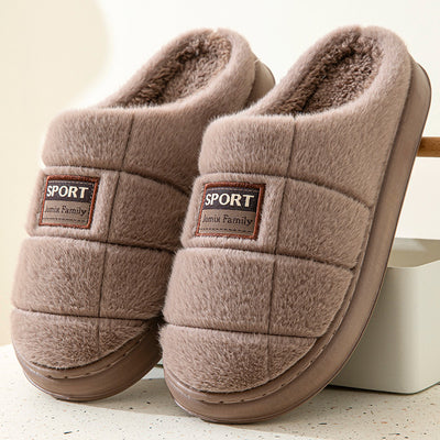 Pantuflas de Cuadros para Hombre - Cálidas, Antideslizantes y Cómodas para Casa - Image 6