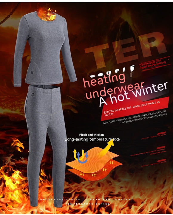 Traje Térmico Inteligente com Aquecimento Elétrico para o Corpo Inteiro