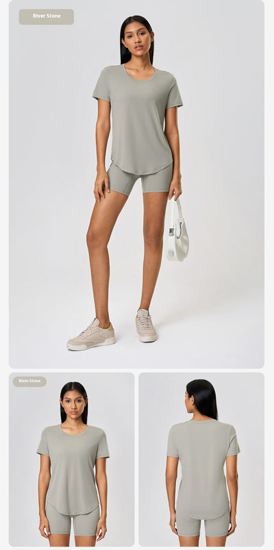 Short Yoga Mujer Verano Transpirable Suelta y Cómoda - Image 20