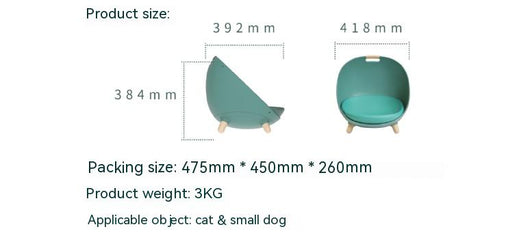 Cama Nido para Mascotas Cuatro Estaciones - Gatos y Perros Pequeños - Image 6