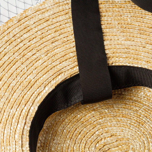 Sombrero de Paja Ligero Ala Ancha con Malla - Image 7