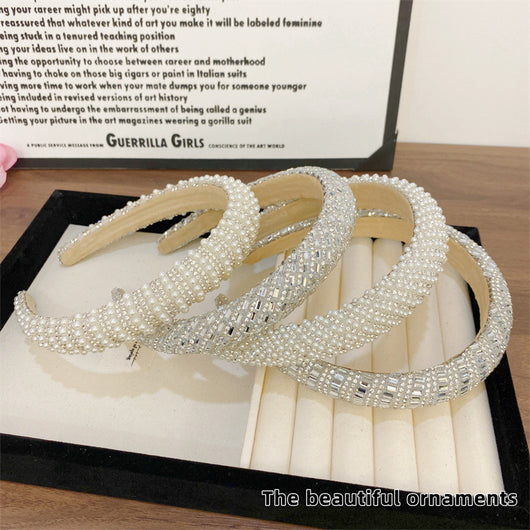 Diadema Perla de Lujo Premium - Alta Definición y Acabado Profesional - Image 26