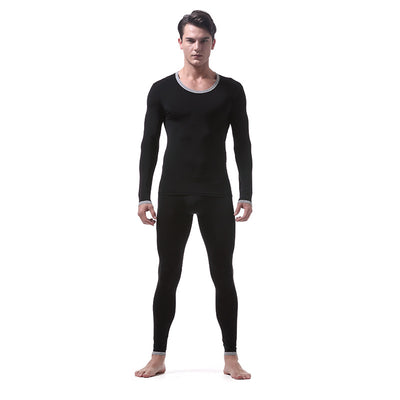 Conjunto de Ropa Térmica de Seda Helada para Hombre - Image 18