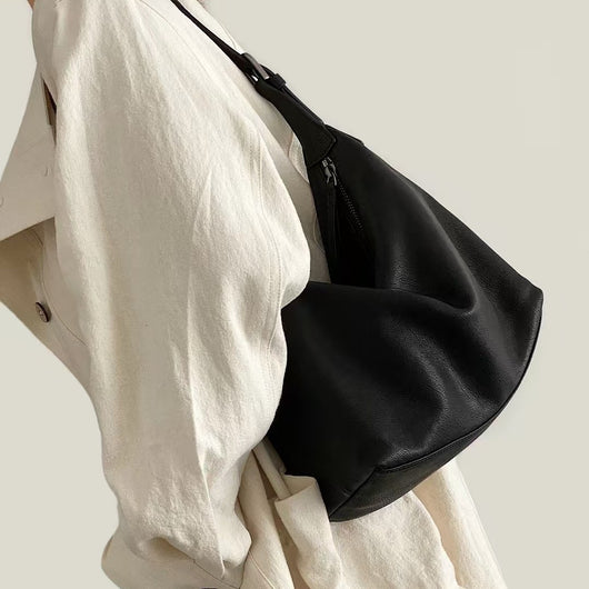 Bolso de Hombro Único Otoño-Invierno en Cuero Premium con Acabado Mate - Image 4