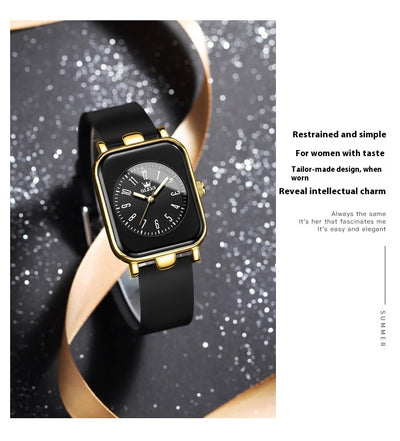 Reloj de Cuarzo para Mujer con Correa de Silicona Trendy - Image 7
