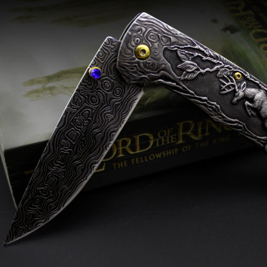 Cuchillo de Supervivencia Plegable de Acero Endurecido para Camping - Image 14