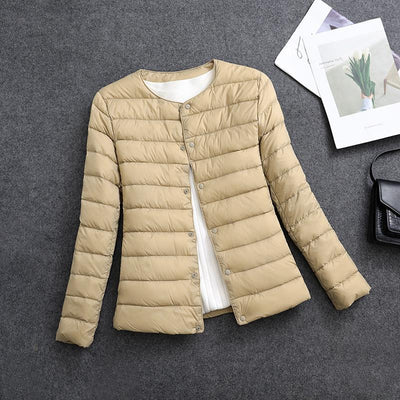 Chaqueta Térmica Ligera Cuello Redondo para Mujer - Image 12