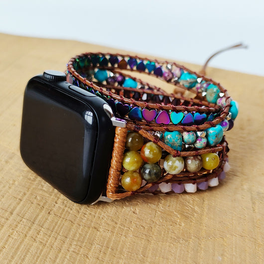 Reloj de Pulsera con Banda Tejida de Cuarzo Natural - Image 15