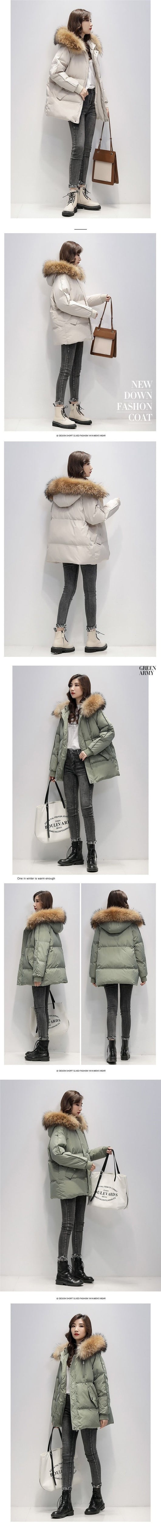 Chaqueta Acolchada Corta Talla Grande para Mujeres Petite - Image 10