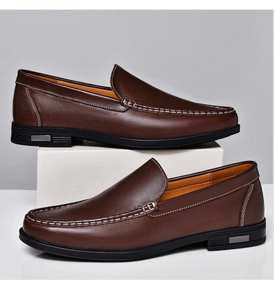 Mocasines de Cuero Auténtico Cómodos Transpirables para Negocios - Image 7