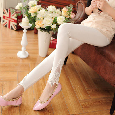 Leggings de Encaje Crochet para Mujer - Estilo y Comodidad - Image 6
