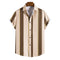 Camisa Casual de Rayas Personalizables para Hombre
