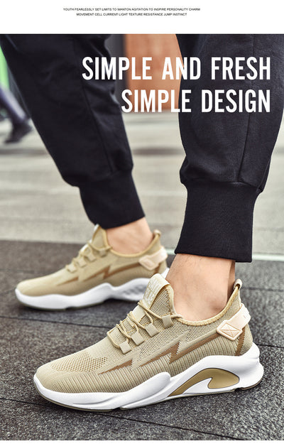 Zapatillas Deportivas Mesh Hombre - Diseño Moderno en Colores Sólidos - Image 8