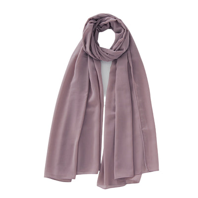 Pañuelo Burbuja de Gasa Perla en Colores Puros para Mujer - Image 36