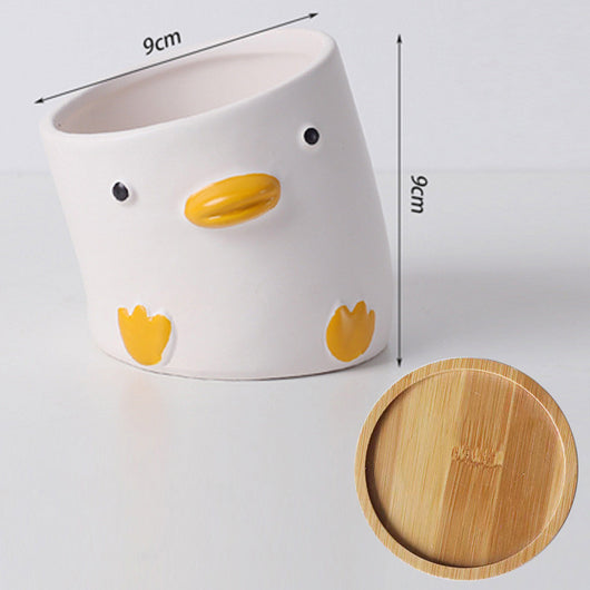 Maceta Decorativa de Suculenta con Diseño de Animal Adorable - Image 5