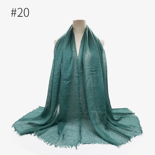 Chal Elegante Bicolor con Punta Reforzada - Bufanda Versátil para Mujer - Image 22
