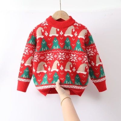 Suéter Navideño Cuello Redondo - Diseño Árbol de Invierno - Image 8