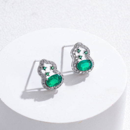 Aretes Cortos de Perlas Esmeriladas en Forma de Pera - Image 3