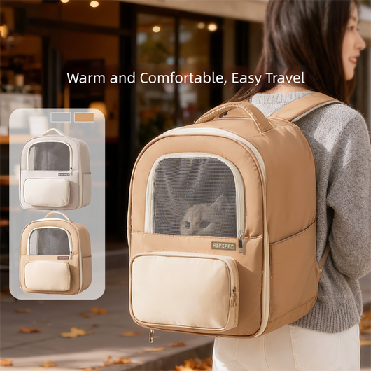 Mochila Transportadora para Mascotas con Ventilación y Confort Térmico - Image 10