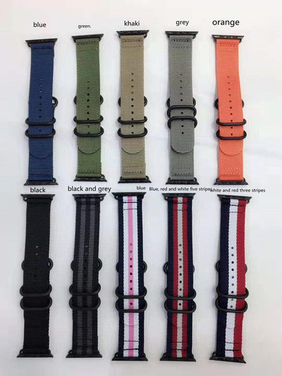Correa de Reloj Nylon con Triple Hebilla - Image 13