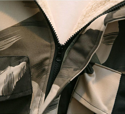 Chaqueta Acolchada Infantil Camuflaje Estilo Internacional para Invierno - Image 10