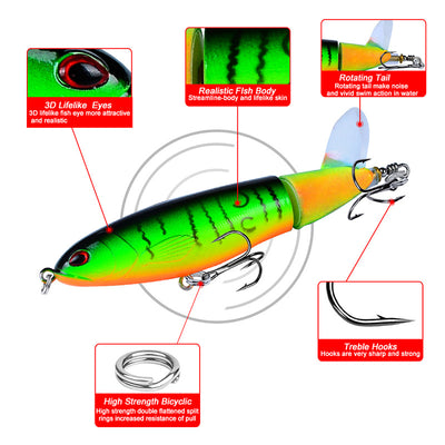 Kit de Cebos Giratorios Biónicos para Pesca de Truchas - Image 8