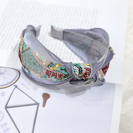 Diadema Étnica Bordada - Image 5