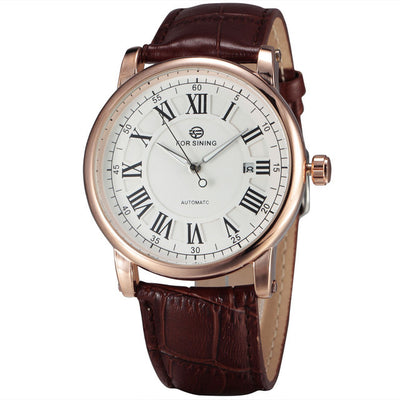 Reloj Mecánico Hueco Casual Europeo Americano para Hombre - Image 5