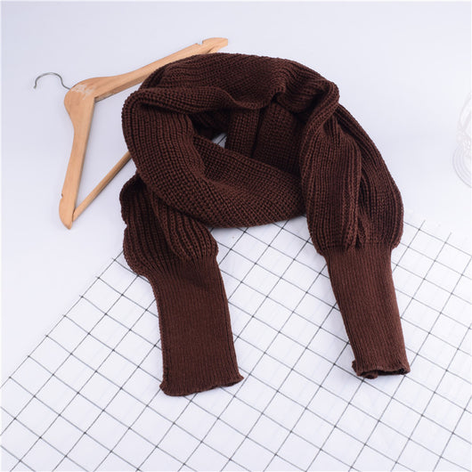 Poncho Chaleco Tejido de Lana para Otoño e Invierno - Image 10