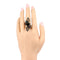 Anillo Retro de Resina para Mujer - Diseño Elegante y Sofisticado