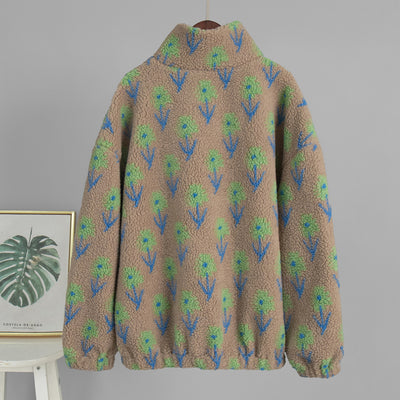 Sudadera con Capucha y Cierre Medio de Felpa Jacquard - Image 11