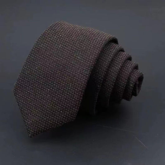 Corbata de Algodón Tejida para Hombre - Diseño Rayado Profesional - Image 10