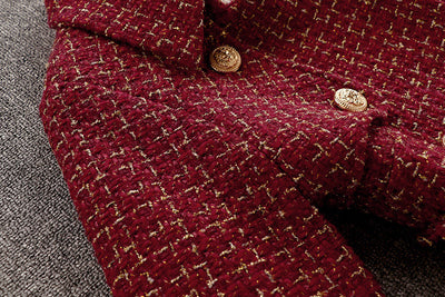 Conjunto de Falda Corta y Chaqueta de Dos Piezas - Image 15