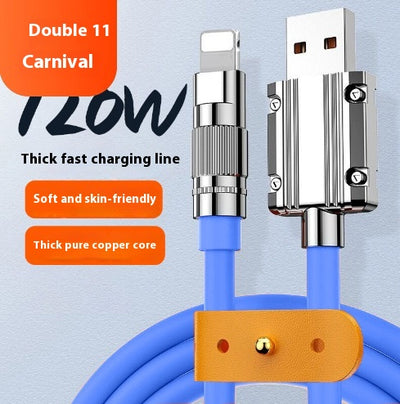 Cable de Carga Rápida Zinc Alloy para Móvil - Transferencia de Datos - Image 8