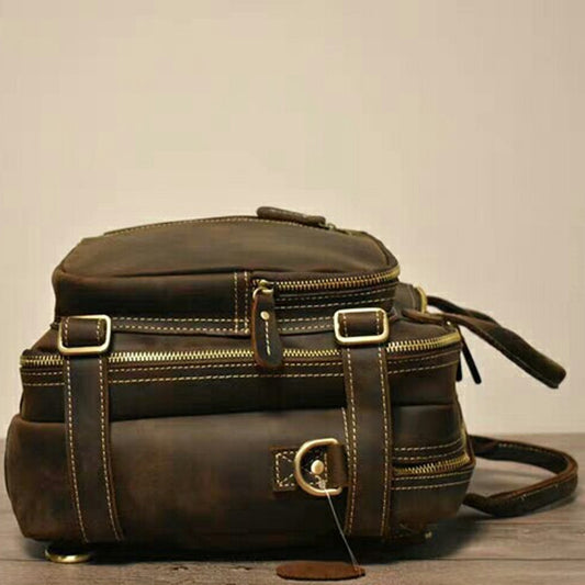 Bolsa Mensajera de Cuero Genuino para Hombre con Asa de Hombro - Image 2